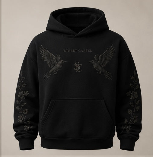Black Raven Hoodie