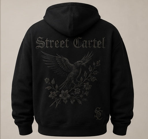 Black Raven Hoodie